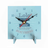 Desk Clock for Grandparent